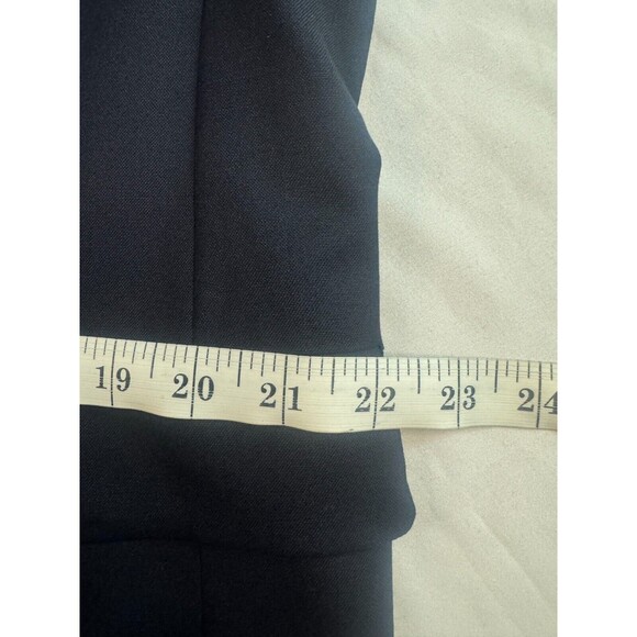 Hart Schaffner Marx Sports Coat Men Size 43L 2 Button Black Classic Wool - Picture 11 of 16